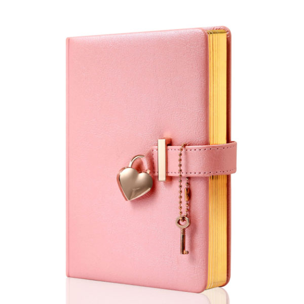 Heart Shaped Lock Secret Diary with Key  Manufacturers, Suppliers in Kerala