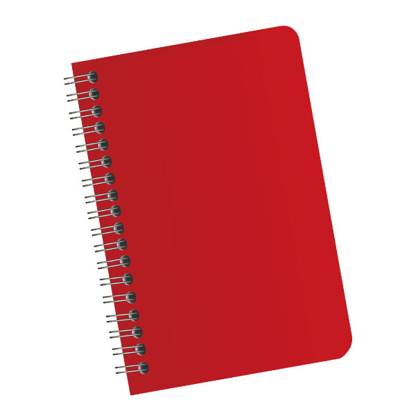 Wire Spiral Red Hard Cover Notebook  Manufacturers, Suppliers in Delhi