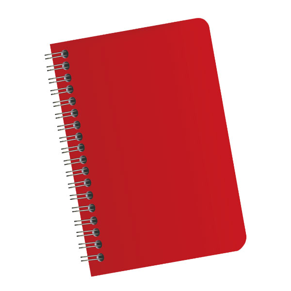 Wire Spiral Red Hard Cover Notebook Manufacturers, Suppliers in Adilabad