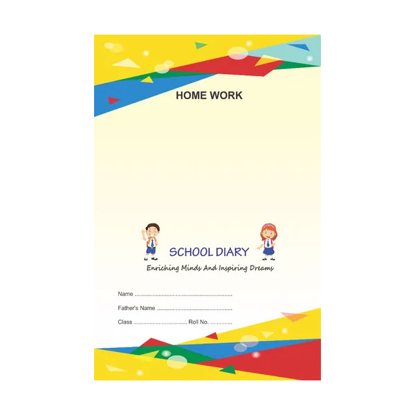 Printed Paper Cover Student School Diary Manufacturers, Suppliers in Rajasthan