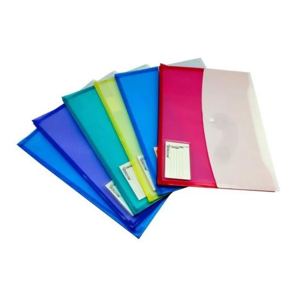 Transparent Poly-Plastic Document Bags Manufacturers, Suppliers in Assam