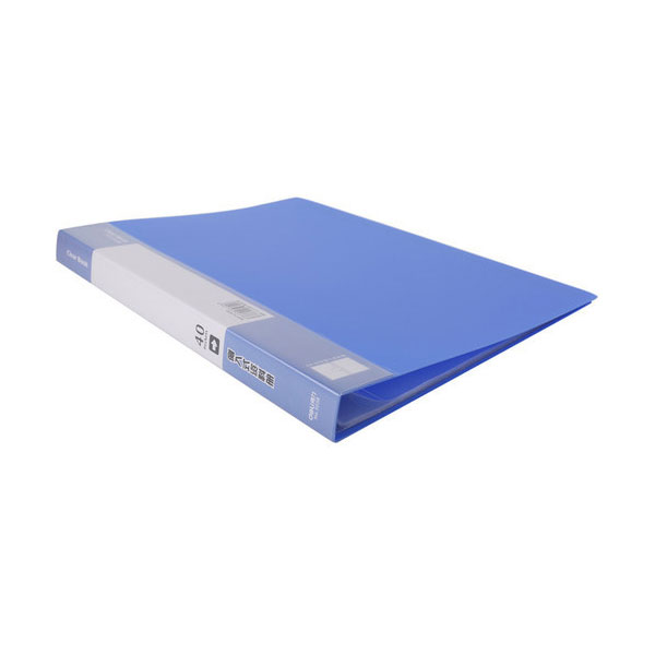 Blue Plastic File Folder with Ring Binder  Manufacturers, Suppliers in West Bengal