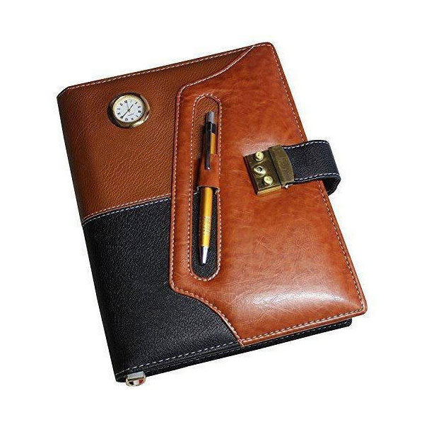 Leather Organizer Diary With Pen  Manufacturers, Suppliers in Delhi