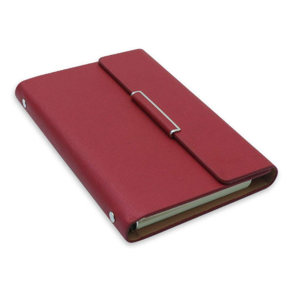 Business Leather Undated Planner / Diary with Pen (Crimson Red) Manufacturers, Suppliers in Bhavnagar