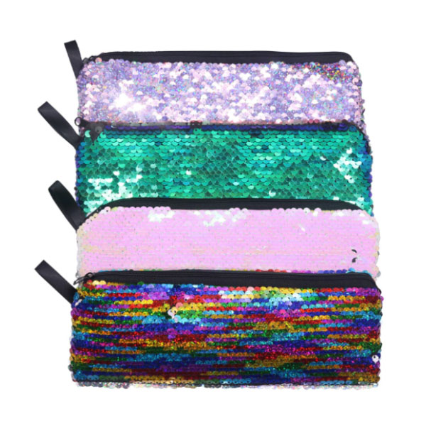 Sequin Pencil Case Magic Flash for Kids School Manufacturers, Suppliers in Belagavi