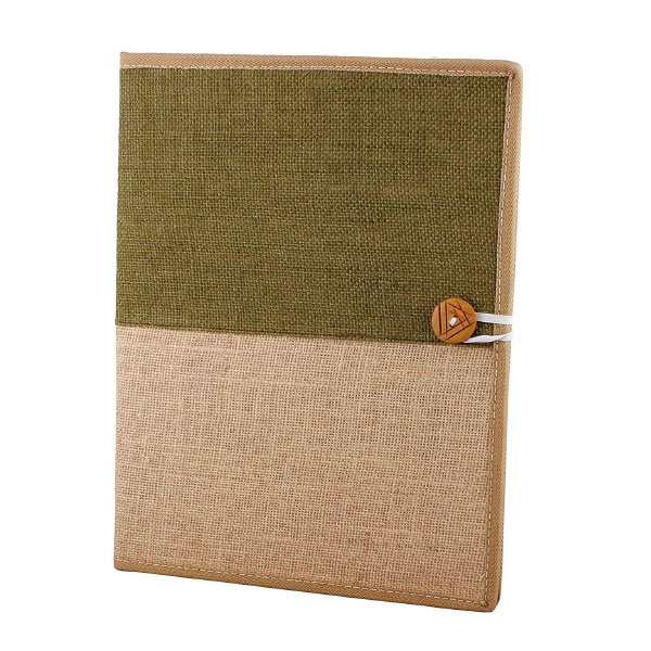 Jute Document Holder with Button Closure Manufacturers, Suppliers in Bihar
