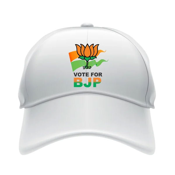 Political Logo Printed Caps Manufacturers, Suppliers in Chhattisgarh