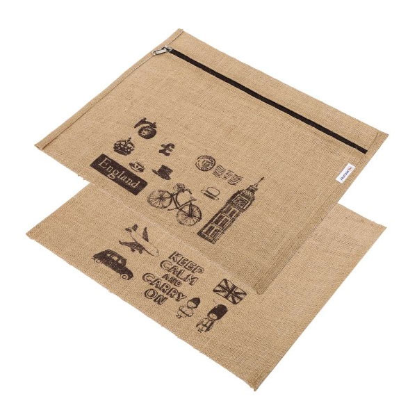 Jute folder bag 2025