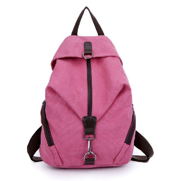 Pink Color Ladies College Bags  Manufacturers, Suppliers in Delhi