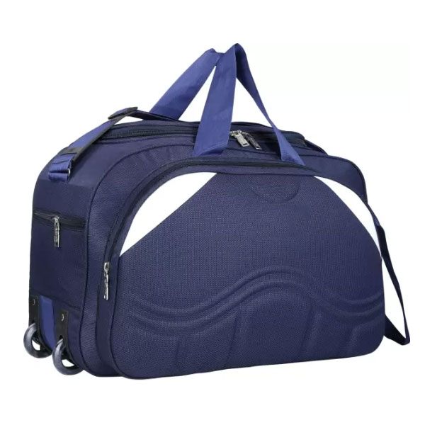 Blue Polyester Luggage Travel Duffle Bag Manufacturers, Suppliers in Jammu And Kashmir