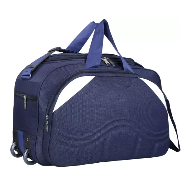 Blue Polyester Luggage Travel Duffle Bag Manufacturers, Suppliers in Bhavnagar