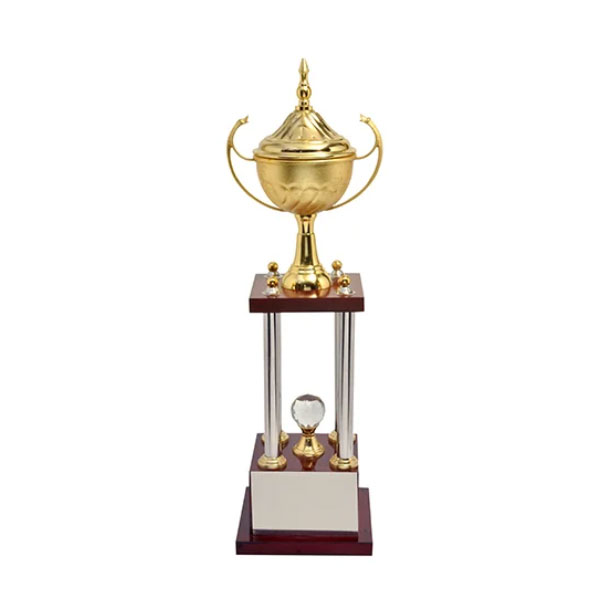 Cup Shaped Golden Trophy Manufacturers, Suppliers in Dadra And Nagar Haveli