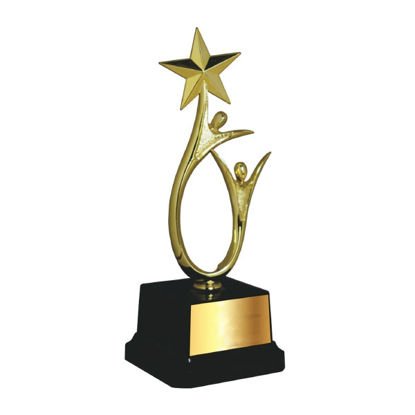 Shining Star Golden Trophy Manufacturers, Suppliers in Goa