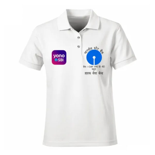 Polo SBI Printed T Shirts, Half Sleeves Manufacturers, Suppliers in Guntur