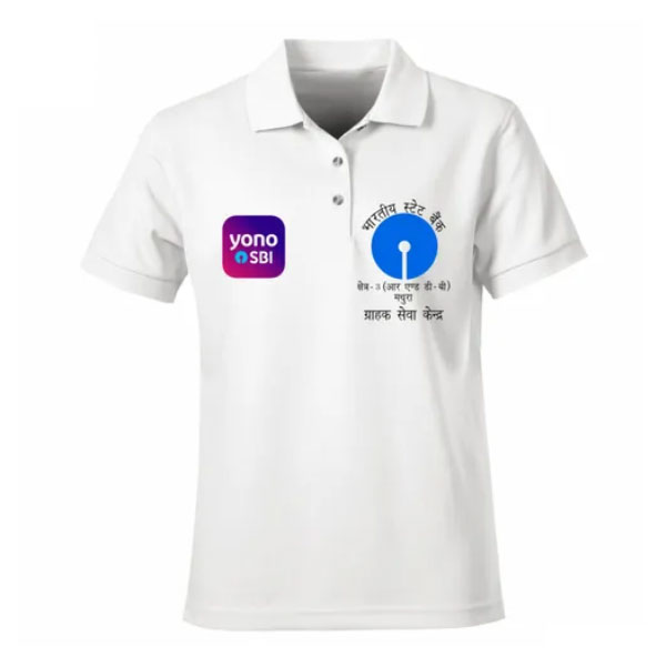 Polo SBI Printed T Shirts, Half Sleeves Manufacturers, Suppliers in Dharamsala