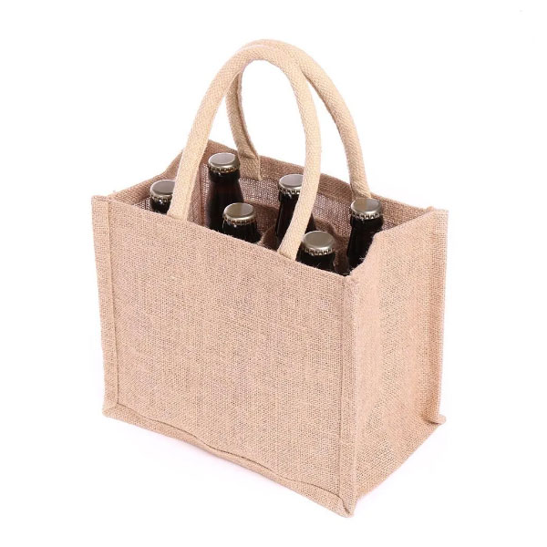 Six Bottle Jute Wine Bag Manufacturers, Suppliers in Solapur