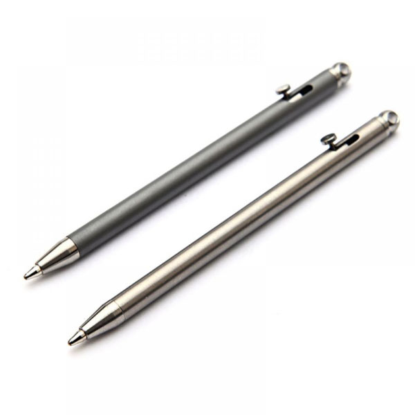 Mini Titanium Pocket Ballpoint Pen  Manufacturers, Suppliers in Anantapur