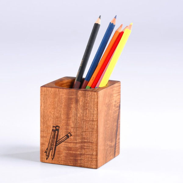 Wooden Square Pen/Pencil Holder Manufacturers, Suppliers in Patna